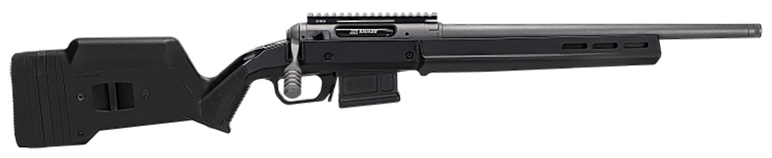 Savage Arms Magpul Hunter Bolt Action Rifle 57734, 308 Win, 18", Black Adj Stock, Tungsten Gray Cerakote, 5 Rds