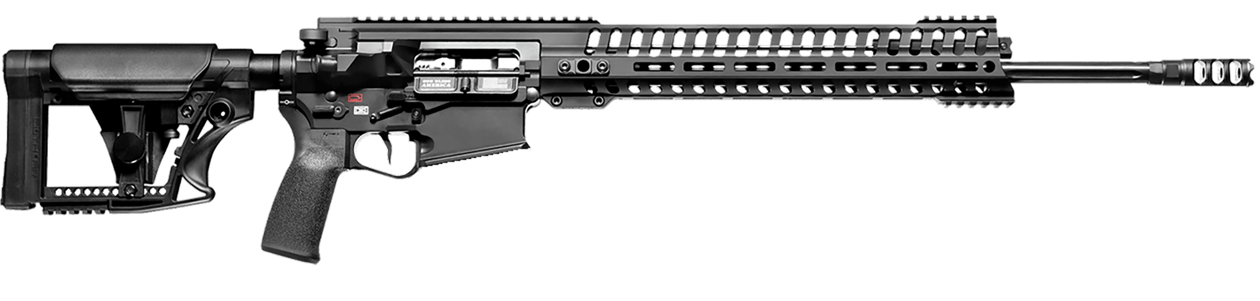 POF Revolution Semi-Auto Rifle 01564, 6.5 Creedmoor, 20", Magpul PRS Black Stock, Black Finish, 20 Rds
