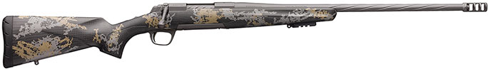 Browning X-Bolt Mountain Pro Rifle 035540297, 300 PRC, 26", Accent Graphic Carbon Stock, Tungsten Finish, 3 Rds