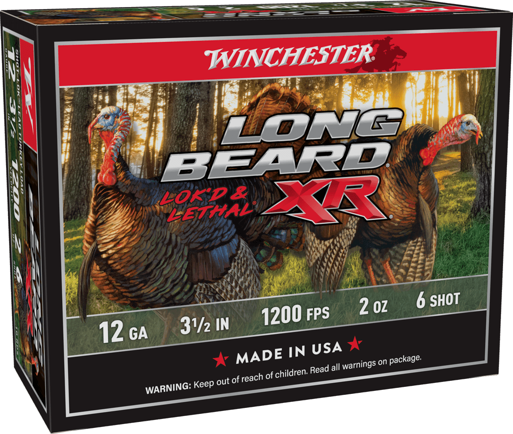 Winchester Ammo Long Beard XR Shot-Lok 12 Gauge 3.5" 2 oz 6 Shot - Box or Case