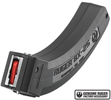 Ruger 90361 BX-25 22 LR Ruger 10/22,SR-22,Charger,77/22 25rd Black Detachable