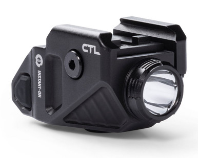 Viridian CTL Tactical Weapon Light with SAFECharge - Universal Fit, Rechargeable Battery, 525 Lumens, Black