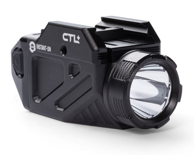 Viridian CTL+ Tactical Weapon Light with SAFECharge - Universal Fit, Rechargeable Battery, 1100 Lumens, Black