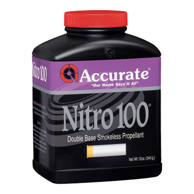 Accurate Nitro 100 Pistol/Shotgun Powder 12 oz