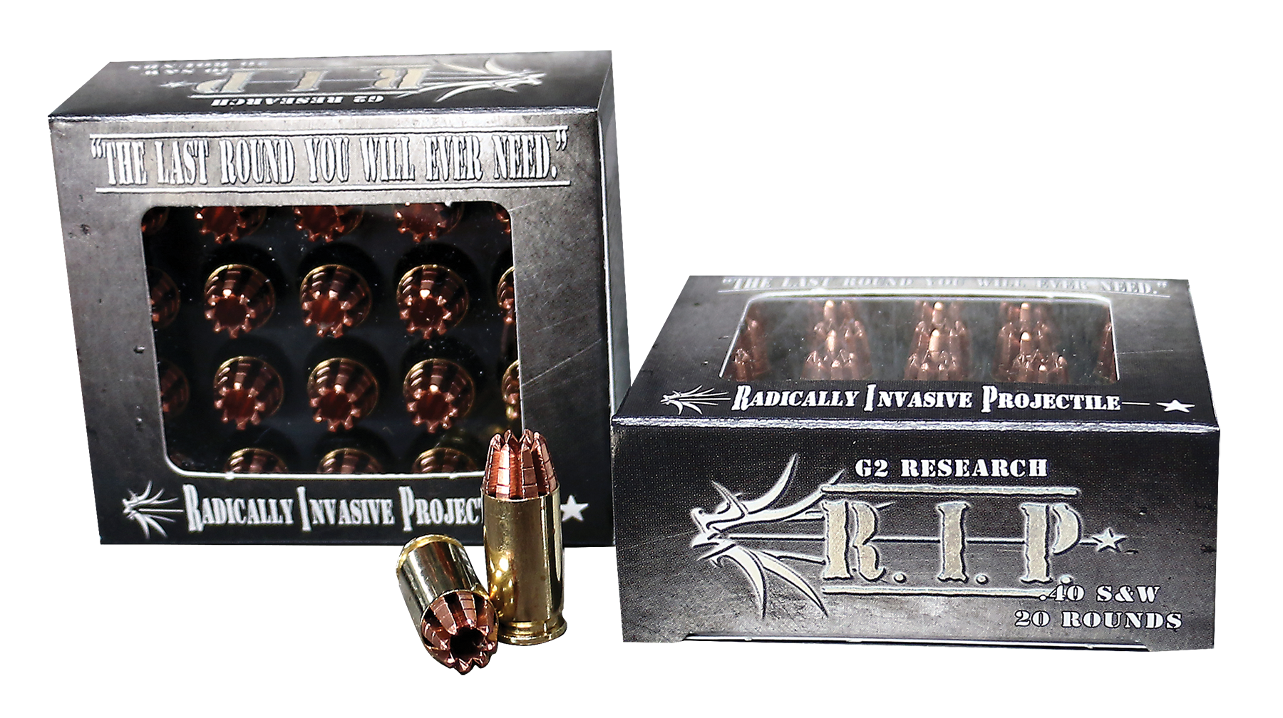 G2 Research R.I.P 40 S&W 115gr Fracturing Hollow Point 20 Rd - Box or Case