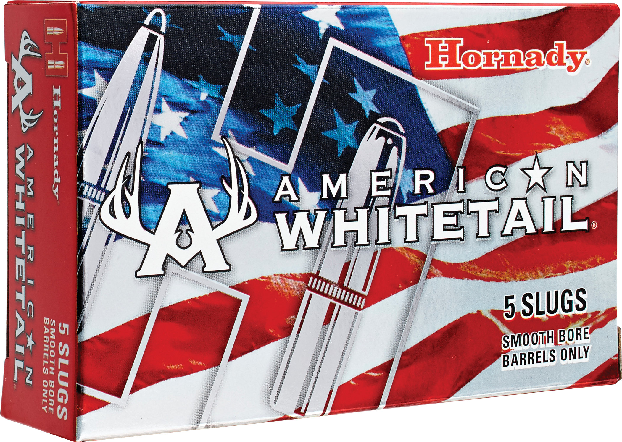 Hornady American Whitetail 12 Gauge 2.75" 1 oz Rifled Slug 5 Rd - Box or Case