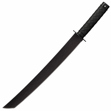 Cold Steel 97TKLZ Tactical Wakizashi Machete - 18" Carbon Steel Blade, Polypropylene Handles, Cor-Ex Sheath