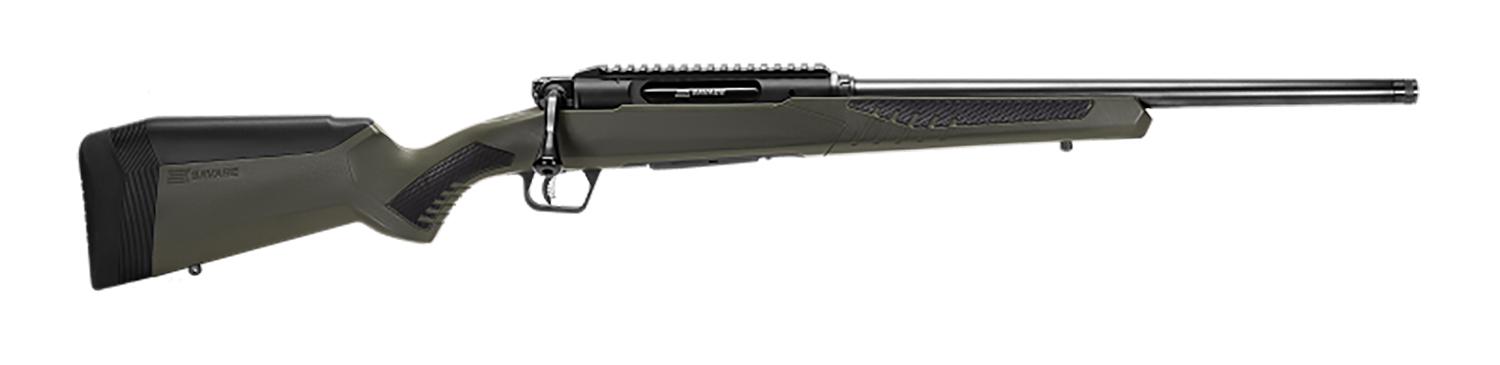 Savage Arms Impulse Hog Hunter Bolt Action Rifle 57654, 6.5 Creedmoor, 20", Matte OD Green AccuStock w/ AccuFit, 4 Rds