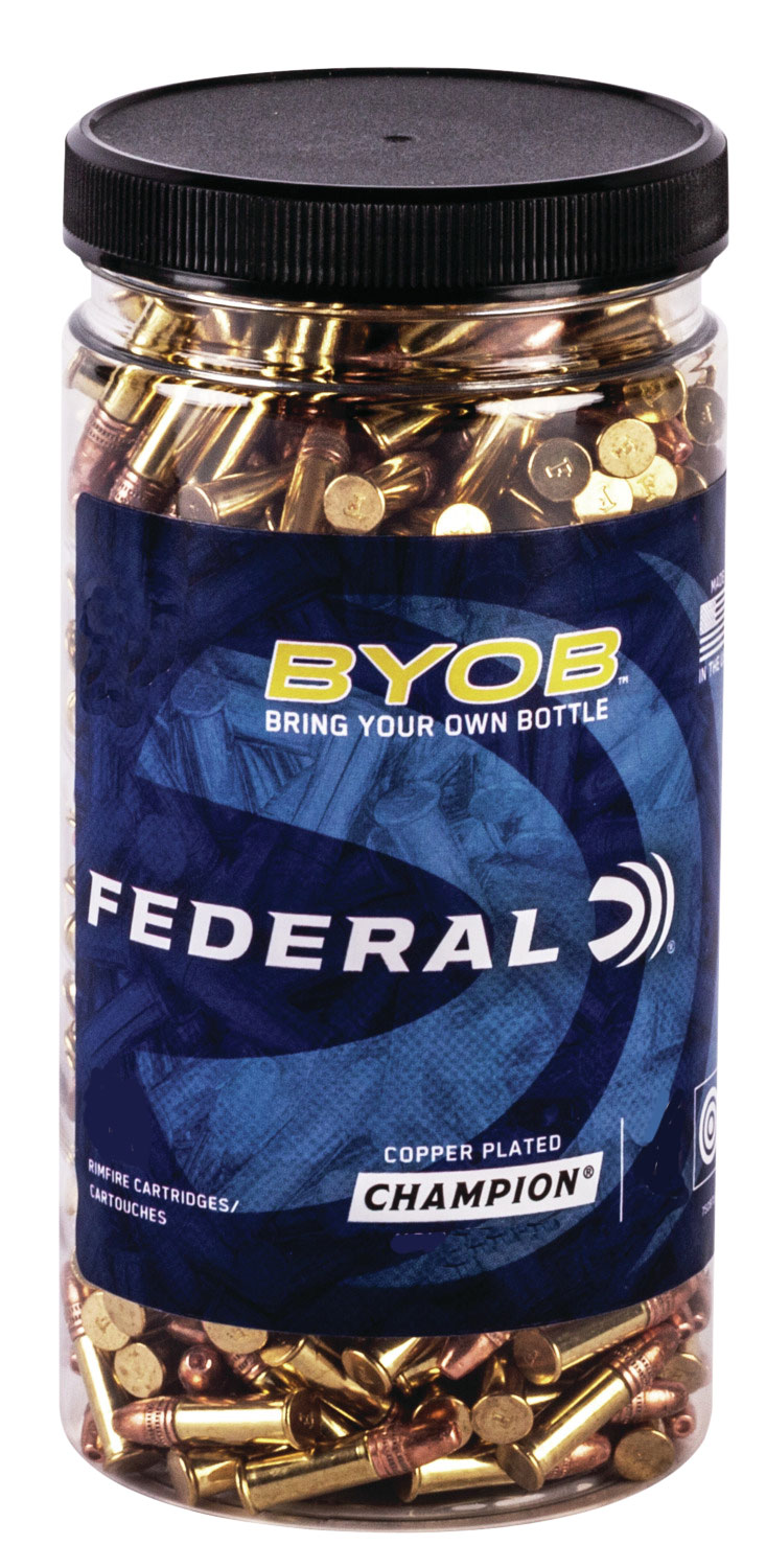 Federal Rimfire Ammunition 757BTL250, 22 Magnum (WMR), JHP, 50 gr, 1530 fps, 250 Rds/Bx