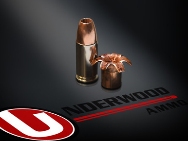 Underwood 9mm Luger Ammunition UW160 115 Grain TAC-XP Hollow Point 20 Rounds