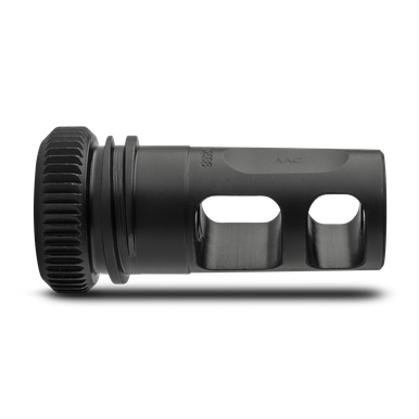 AAC BlackOut 30 Cal / 7.62MM 51T Muzzle Brake for AAC 51T Suppressors - 30 Cal, 5/8"-24 tpi, Black Steel