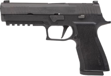 Sig Sauer P320 XTen Pistol 320X5-10-BXR3-R2, 10mm, 5", XRAY3 Night Sights, Black Finish, 15 Rds