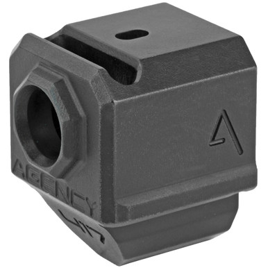 Agency Arms 417 Compensator Gen 4 Compatible - Single Port, Black Finish