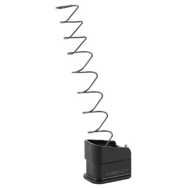 Agency Arms +5 Glock 19 Magazine Extension - Black Anodized Finish, Aluminum Construction