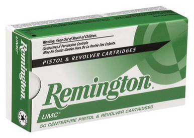 Remington Ammunition 23722 UMC 38 Super +P 130 gr Full Metal Jacket (FMJ) - 50 rounds per Box