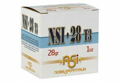Nobel Sport Italia 28 GA ANSH286_250 Small Gauge Max 2-3/4" 1 oz #6 Shot -Case of 250 Shot Shells