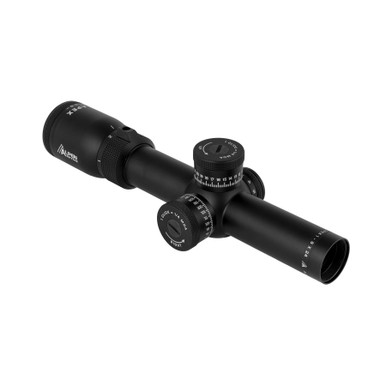 Alpen Optics Apex1-6X24mm Rifle Scope - AR-BDC Reticle, 24mm Objective Lens, 30mm Main Tube, First Focal Plane, Black