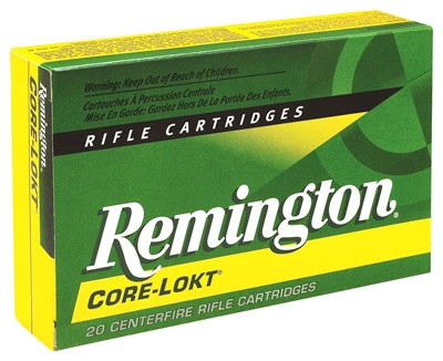 Remington .264 Winchester Mag Core-Lokt 140 grain Pointed Soft Point ammunition 3030 FPS