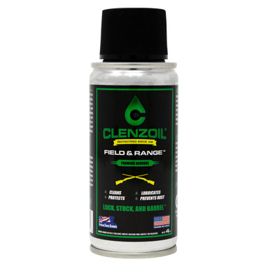 Clenzoil Field & Range 4 oz. Foaming Aerosol - Cleans, Lubricates, Prevents Rust & Corrosion