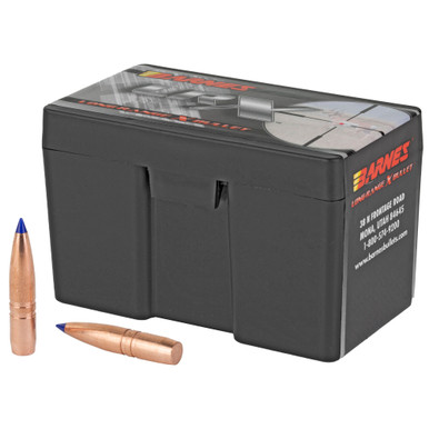 Barnes LONG-RANGE X .264/6.5MM 127Gr Bullets - 50 Count, LRX Boat Tail, California Certified Nonlead