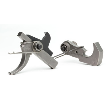 Bravo Company BCM PNT Single-Stage Trigger Assembly Fits AR-15 Black/Silver - BCM-PNT-TA1