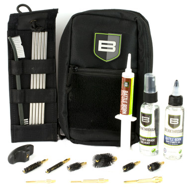 Breakthrough Clean Technologies Cleaning Kit - Military-Grade Cleaning Solvent, Battle Born Grease, Battle Born high Purity Oil, .22 thru 12 Gauge
