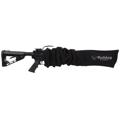 Bulldog Cases Tactical Rifle Sock 45" x 6" Black - BD158