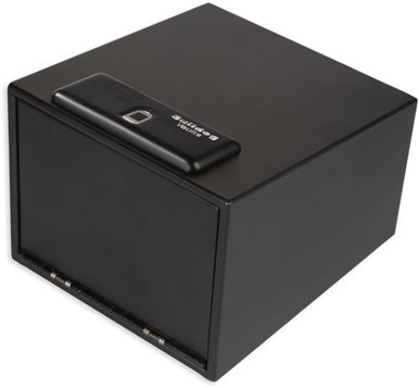 Bulldog Cases Magnum Biometric Pistol Vault - 11.5"x10"x8", Black