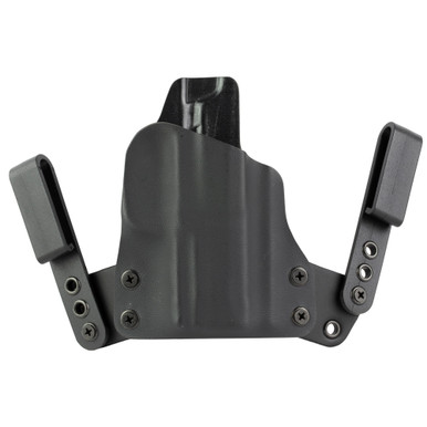BlackPoint Tactical Mini Wing IWB Holster - Fits Sig P365 X-Macro with Optic, Right Hand, Adjustable Cant, Black