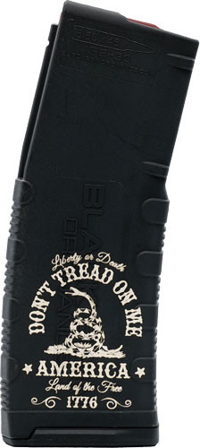 Black Rain AR15 30 Round Polymer .223/5.56 Magazine - Don't Tread On Me