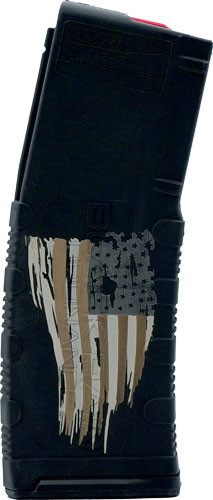 Black Rain AR15 30 Round Polymer .223/5.56 Magazine - Tattered American Flag