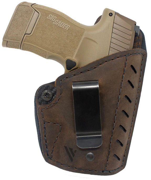 Versacarry Comfort Holster, Inside The Waistband, Forward Cant, Deluxe Kydex/Water Buffalo Hybrid, Size 1 (CFD2111)