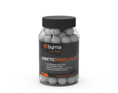 Byrna Kinetic Projectiles - 95 Count Tub, .68 Cal