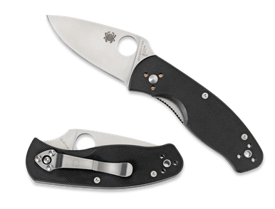 Spyderco Persistence Folding Knife - 2.77" Plain 8Cr13MoV Blade, G10 Handles