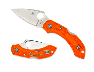 Spyderco Dragonfly 2 FRN Orange Folding Knife - 2.30" VG10 Blade, Orange FRN Handles - C28POR2