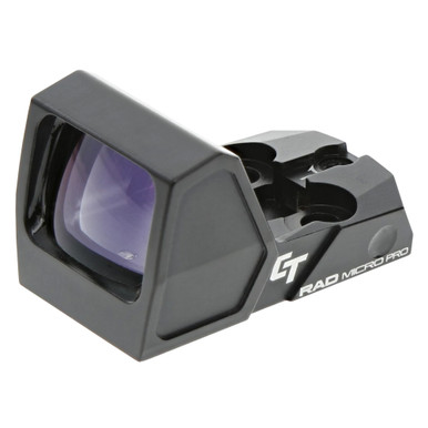 Crimson Trace RAD Micro Pro 5 MOA Green Dot - Compact Open Reflex Sight, Shield RMS Footprint, Black