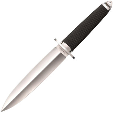 Cold Steel 13P Tai Pan Fixed Blade Knife - 7.5" CPM-3V Double Edge Dagger, Kray-Ex Handle, Secure-Ex Sheath