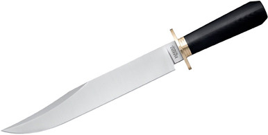 Cold Steel 39LME4 Laredo Bowie Fixed Blade Knife - 10.5" 4034 Sharpened Clip Point, Micarta Handle, Secure-Ex Sheath