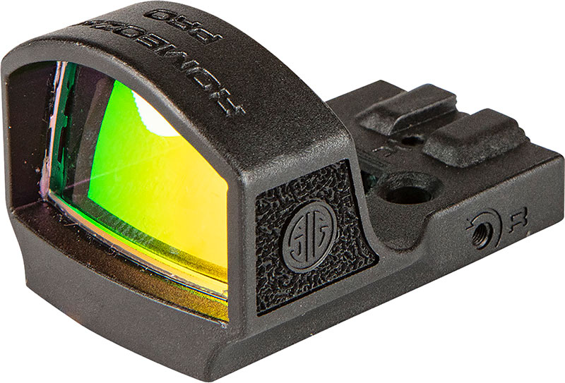 Sig RomeoZero Pro Red Dot Sight SOR01100, 1x30mm, 2 / 32 MOA Red Circle w/Center Dot, Black