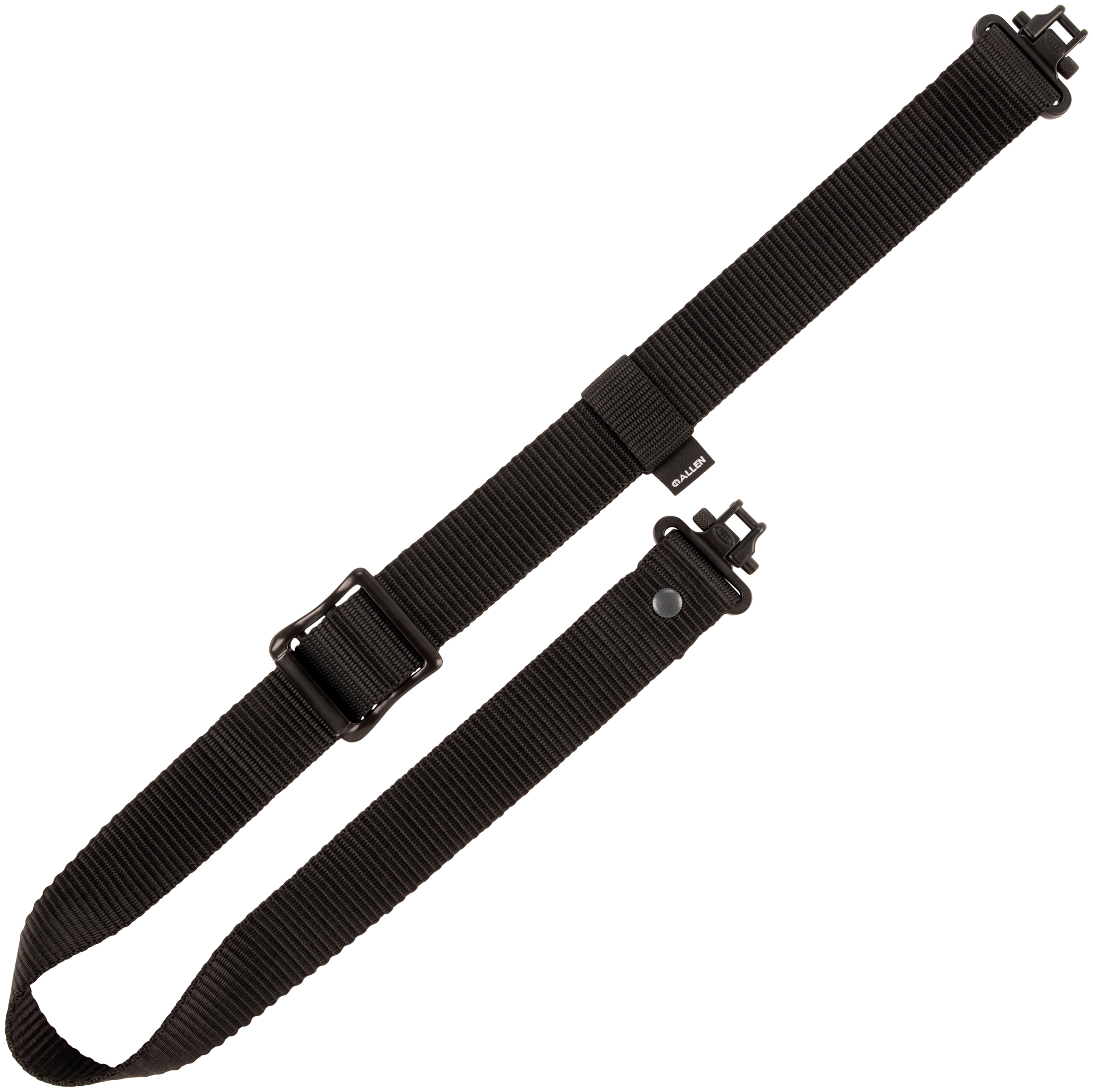 Allen Slide & Lock Black Web Sling w/Swivels (8451)