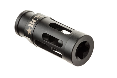 BCM BCMGUNFIGHTER Compensator MOD 1 - 556NATO, 1/2x28, Fits AR Rifles, Black