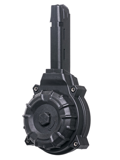 ProMag Glock 17/19 9mm 50-Round Drum Magazine Black - DRM-A11