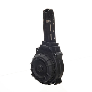 ProMag Drum Magazine - 45 ACP, 40rd, Fits Glock 21/30/41, Black Color