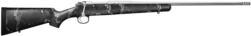 Kimber 84M Hunter Pro Desolve Blak Rifle 3000880, 308 Winchester, 22", Polymer Stock, Stainless Finish