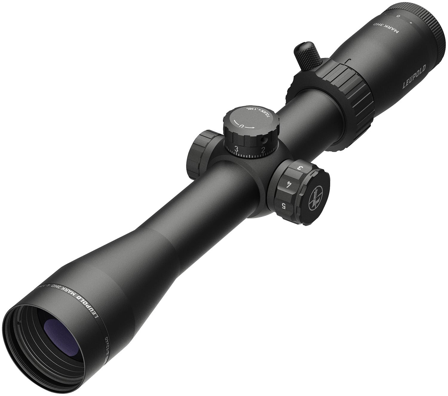 Leupold Optics Mark 3HD Rifle Scope 180668, 4-12x, 40mm Obj, 30mm Tube, Illuminated FireDot TMR Reticle