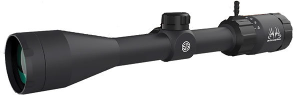 Sig Buckmasters Rifle Scope SOBM43001, 3-12x44mm, BDC Reticle, Black