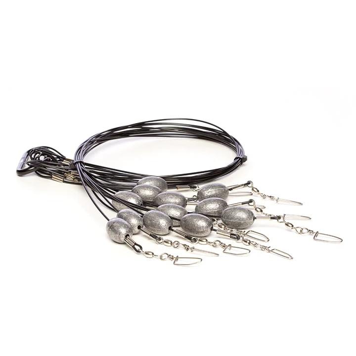 Rig'Em Right Sliding Weight Decoy Anchors 3 oz 36-Inch 12 Pack
