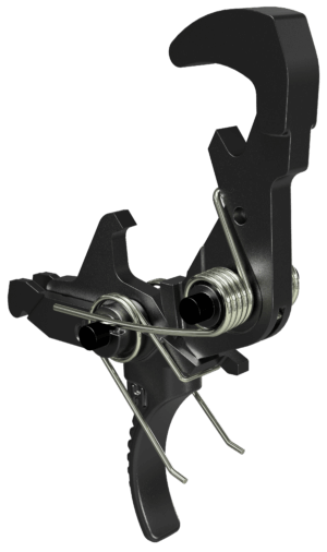 Hiperfire Enhanced Duty Trigger (EDT) Heavy Gunner Trigger Assembly - Fits AR15/AR10, Medium 4.5 And 5.5 Lb Pulls, Black Finish