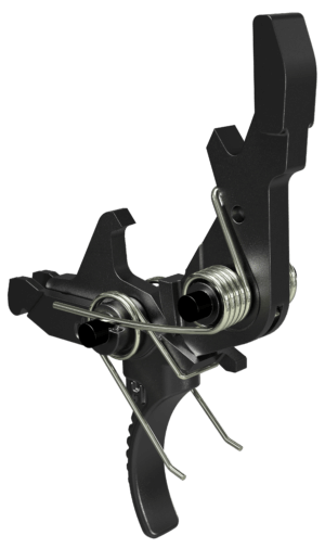 Hiperfire Enhanced Duty Trigger (EDT) Sharp Shooter Trigger Assembly - Fits AR15/AR10, Medium 4.5 And 5.5 Lb Pulls, Black Finish