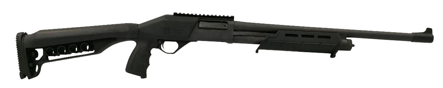 JTS X12PT Pump Action Shotgun X12PT, 12 Gauge, 18.56", 2.75" Chmbr, Black Finish, Picatinny Rail, 4 Rds